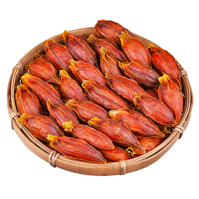 野生栀子果黄栀子栀花茶泡茶共500g卤肉上色天然色素山栀子金银花