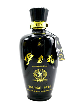 新疆伊犁伊力特1公斤大领航者1000毫升整件6瓶浓香型50度包邮黑瓶