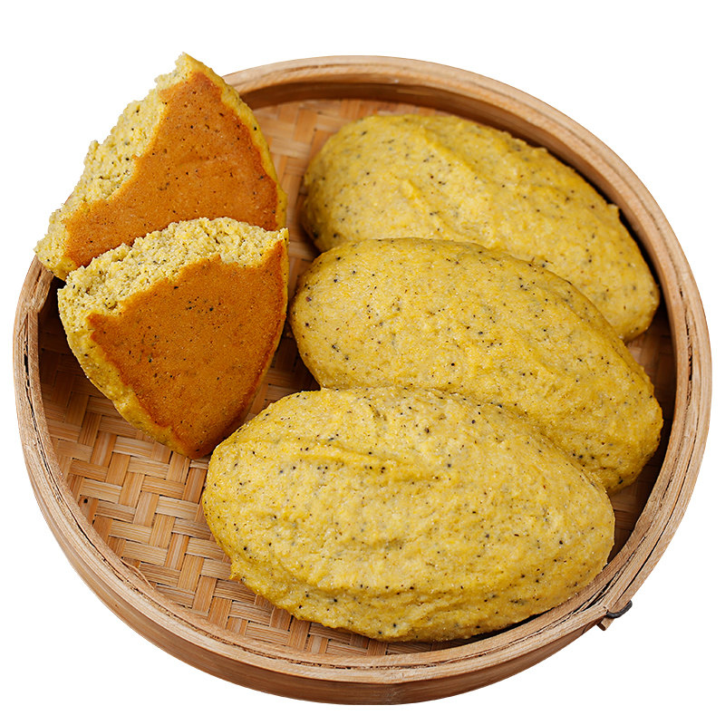 早餐玉米面饼子粗粮山东纯手工杂粮窝窝头孕妇主食杂粮包馒头煎饼