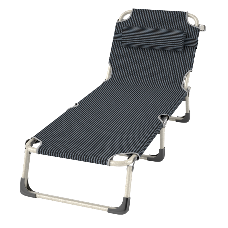 贝圣美折叠床办公室午休床单人床家用简易成人午睡行军三折床躺椅