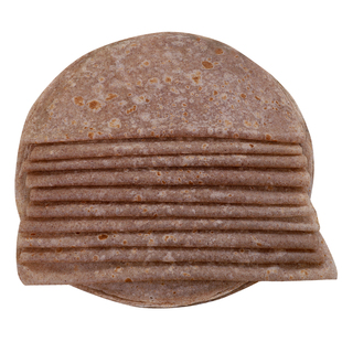 手工黑全麦卷饼低脂全麦饼皮粗粮主食健身早餐面食不加糖黑麦单饼