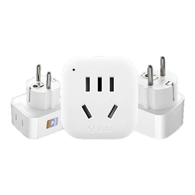公牛德标转换插头泰韩国土耳其越南西班牙充电器澳洲埃及印尼插座