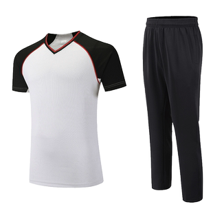 篮球裁判服上衣短袖新款刺绣灰色男女裁判员比赛服定制包邮