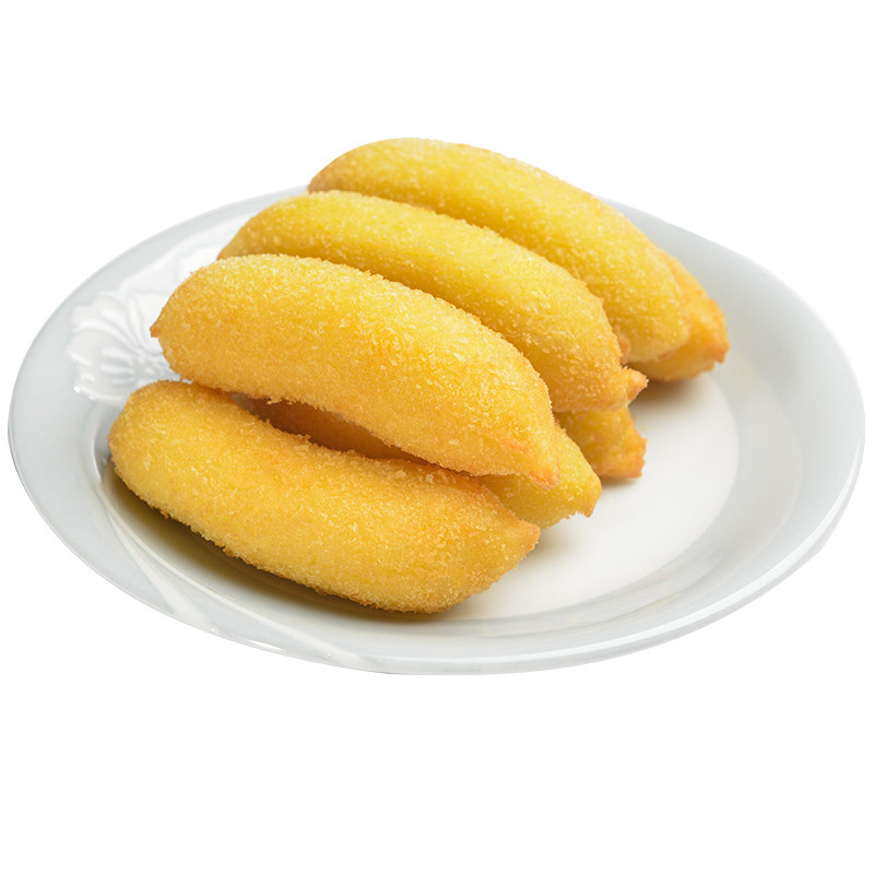 脆皮香蕉冷冻半成品油炸小吃奶茶广式点心糕点酒店餐饮家用300g