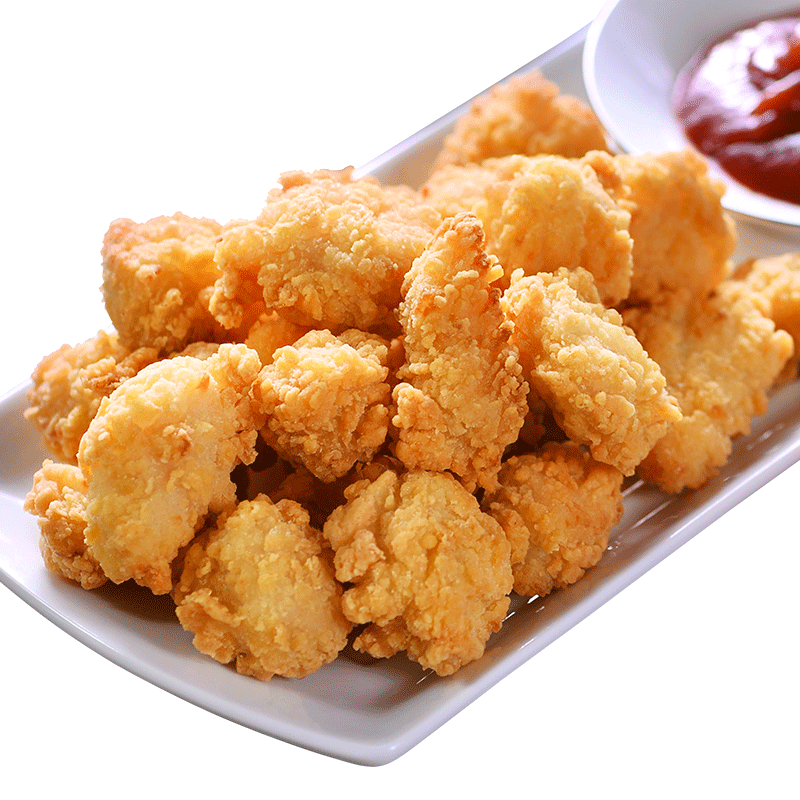 大江劲爆鸡米花盐酥鸡块冷冻鸡肉油炸鸡柳半成品家庭装4斤2000g