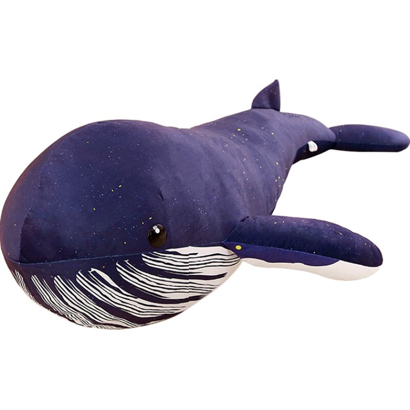 大鲸鱼公仔抱枕鲸鱼毛绒玩具大蓝鲸鲨布偶娃娃海洋玩偶男孩男生款