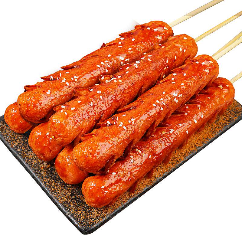 双润淀粉肠路边摊烤肠香煎烤火腿肠面肠烧烤食材脆皮夫宇批发商用 8.