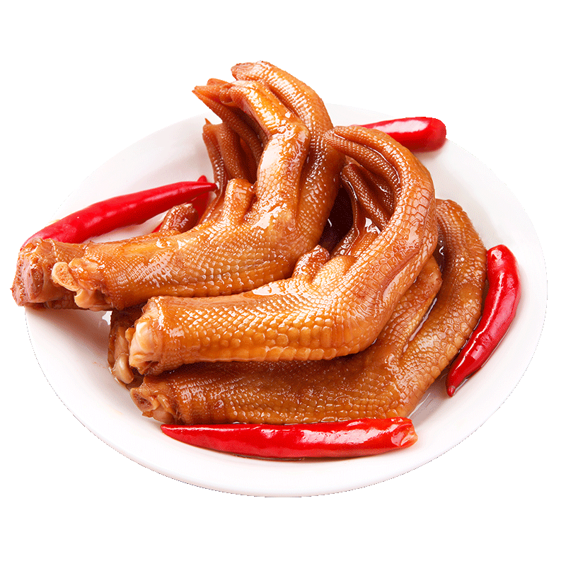 爱尝龙岩泡鸭爪福建特产鸭掌小零食小吃休闲食品下洋泡泡掌泡爪 - 爱
