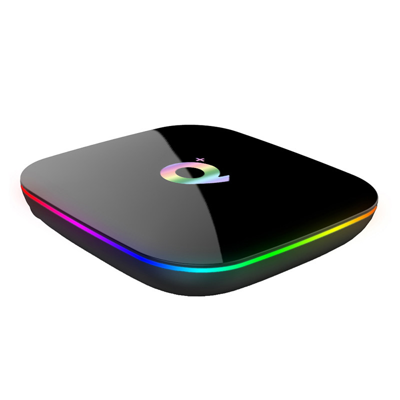 q plus 全志h6网络机顶盒智能电视盒子高清播放器无线wifi安卓9.