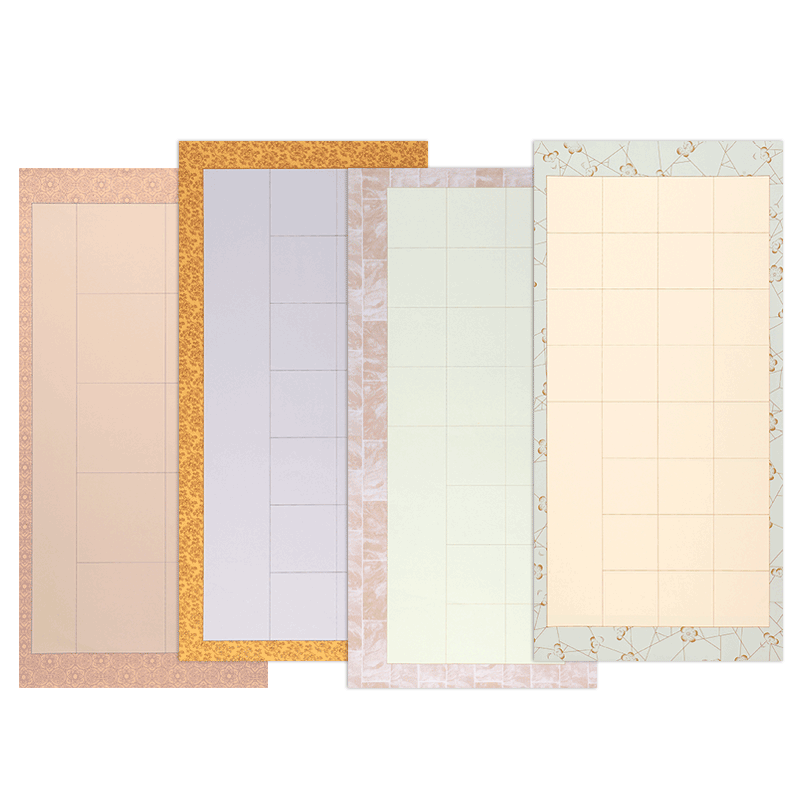 28 14格10格考级纸半生熟四开四开毛笔书法创作参赛作品专用宣纸