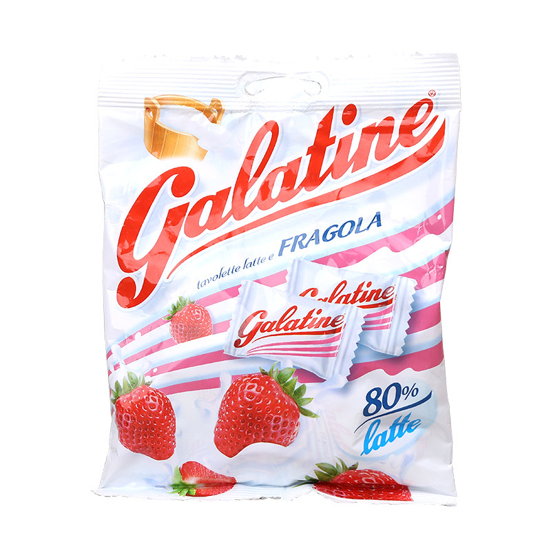 意大利进口galatine佳乐定奶片干吃片装1零食2无婴儿童添加宝宝岁