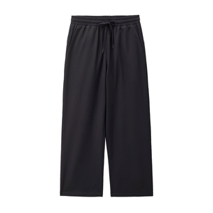 佐丹奴裤子男装秋冬新款加绒户外抽绳松紧腰软壳冲锋裤男13115179