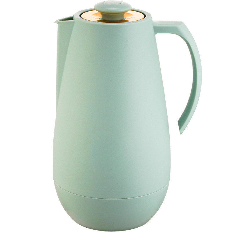 清水保温水壶家用暖瓶玻璃内胆保温壶宿舍暖壶时尚办公按压热水瓶