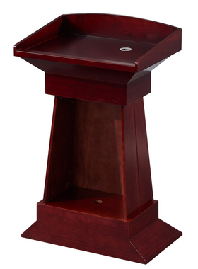 演讲台教室讲台桌司仪台主持人播音台发言台宣誓台实木迎宾接待台