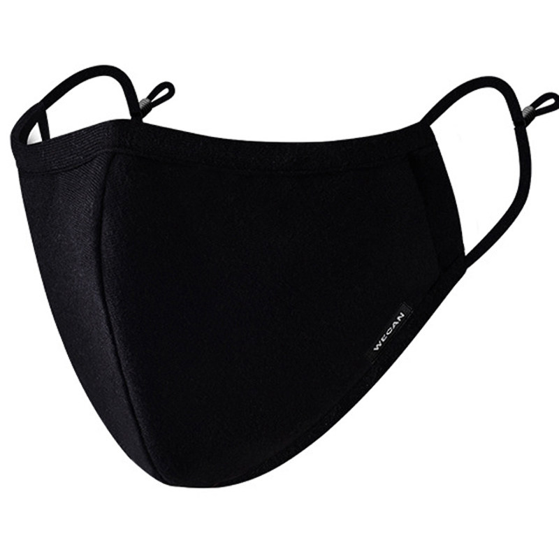 维康kn95口罩防尘透气男女士防雾霾防晒纯棉pm2.5黑色n95滤片防护