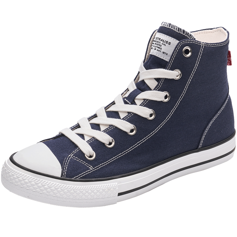 美国levis李维斯官方旗舰店鞋女2022春季新款经典高帮帆布鞋男