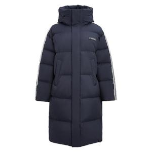 雪中飛春秋新款羽絨服連帽女休閑時(shí)尚短款大口袋保暖外套廓形