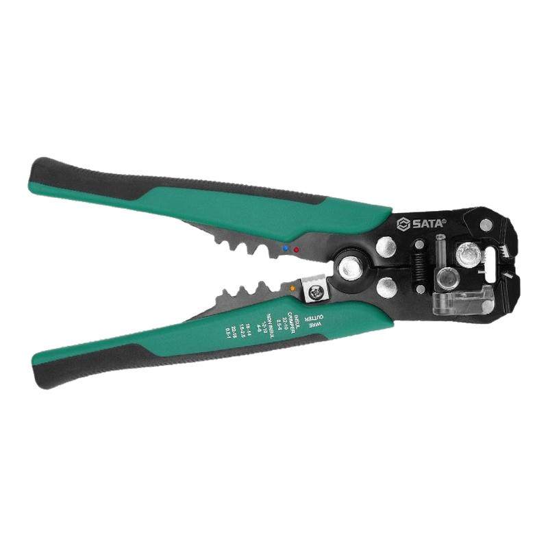 世达电工专用剥线钳多功能专业自动快速线钳工业级压线扒线电工钳