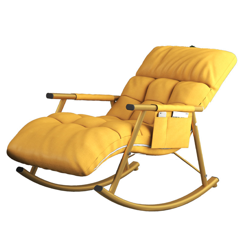 科技布摇椅大人躺椅阳台家用休闲椅子懒人沙发可躺可睡网红摇摇椅