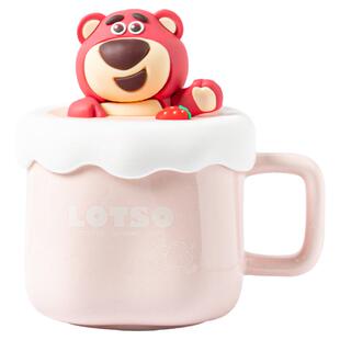 水杯喝水马克杯带盖带勺情侣陶瓷杯子女生生日礼物礼盒装伴手礼