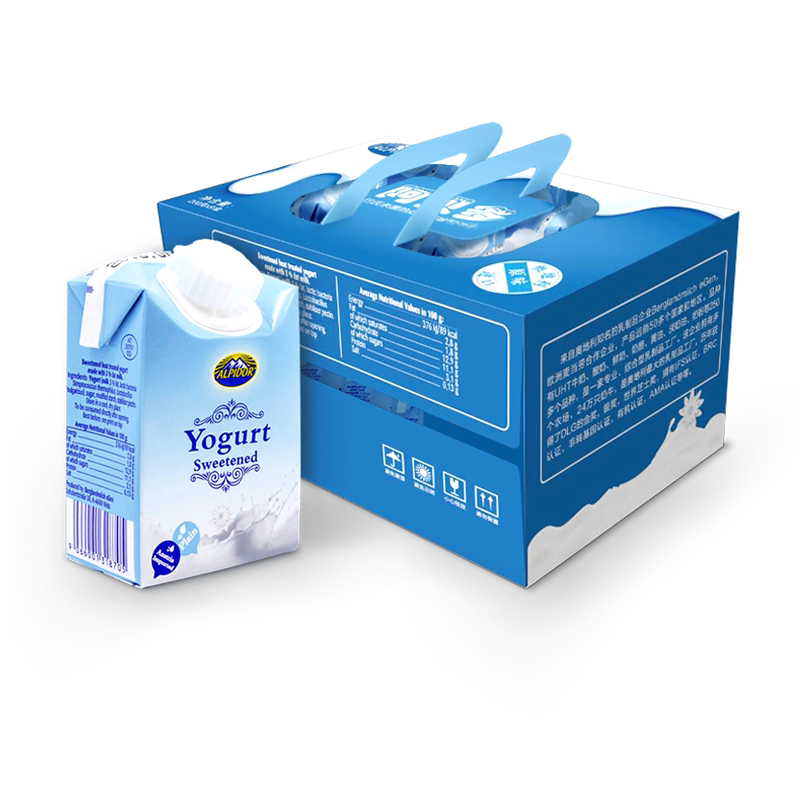 包邮网红酸奶奥地利进口阿贝多原味酸牛奶200g9小礼盒