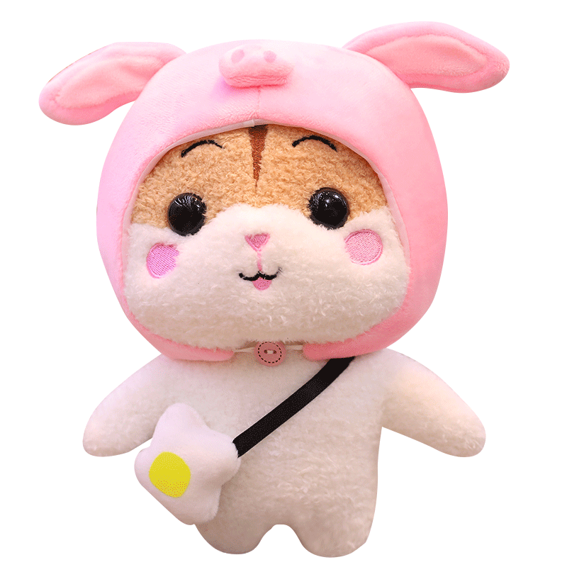 玩具抱枕胖仓鼠布偶娃娃玩偶毛绒公仔情侣一对小号挂件可爱超大号