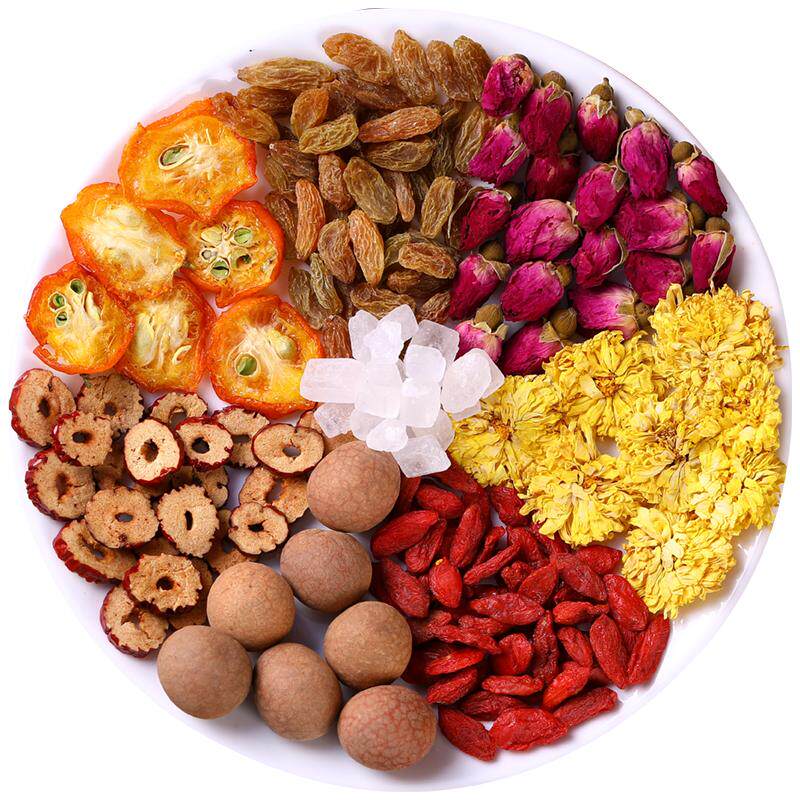 红枣桂圆枸杞茶补气养血女生补血八宝养生茶女人调理气血美容养颜