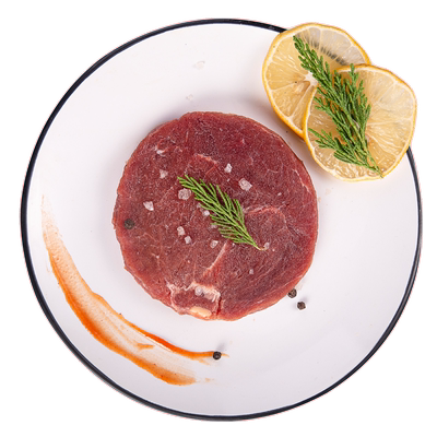 澳洲菲力黑椒生牛排套餐新鲜牛肉黑胡椒进口家用儿童盒装特级5片_特价