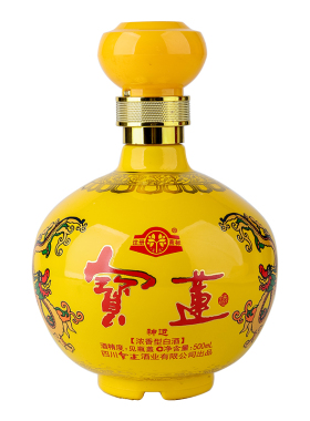 【酒厂直营】宝莲酒神运浓香型白酒46/52°优质纯粮食酒500ml送礼