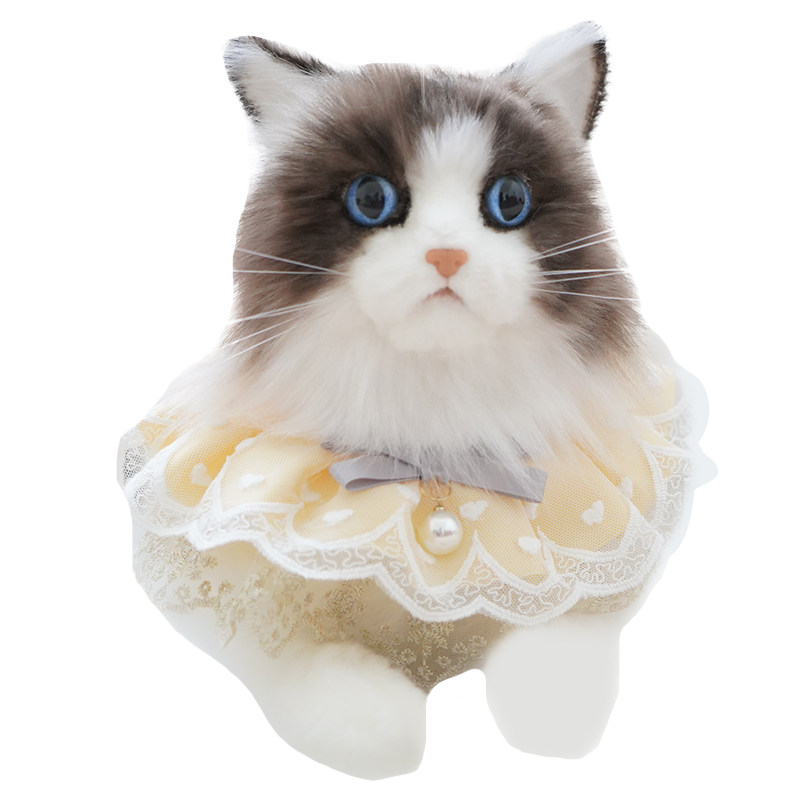 chongker仿真布偶猫咪公仔治愈毛绒玩具小娃娃玩偶女孩七夕节礼物