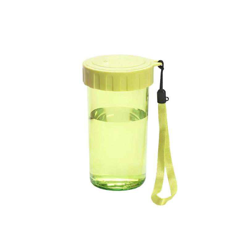 特百惠水杯塑料便携女正品 小学生夏运动水壶310ml男儿童随手杯子