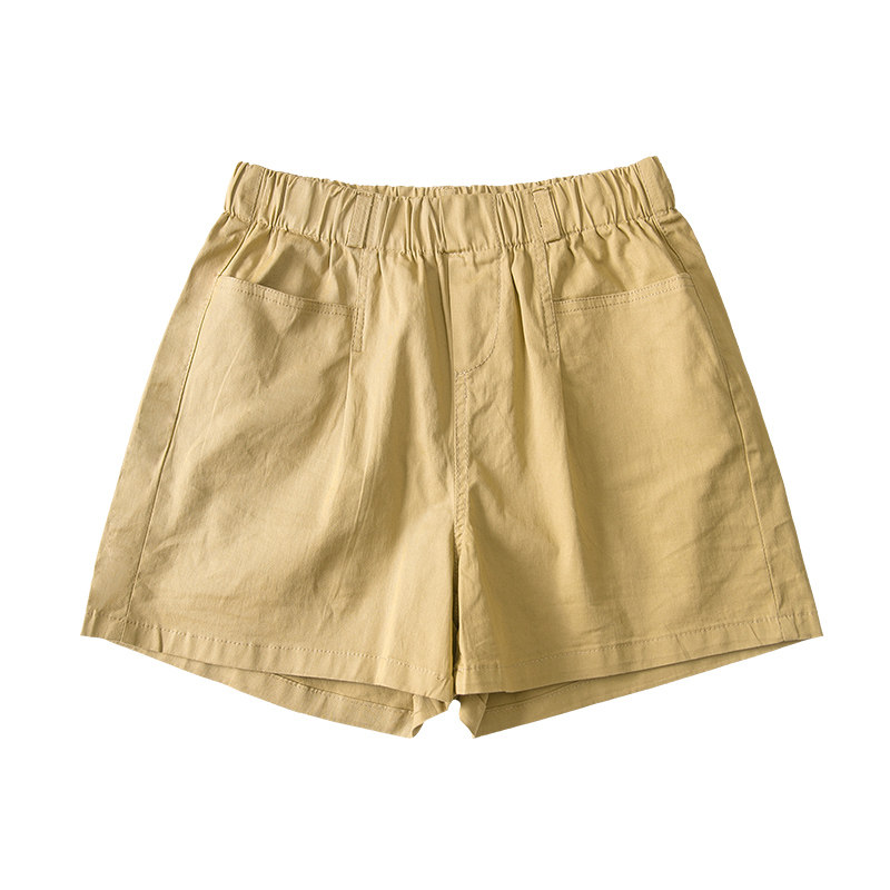 今年流行短裤女夏季薄款初中学生宽松外穿裤子女士工装休闲三分裤