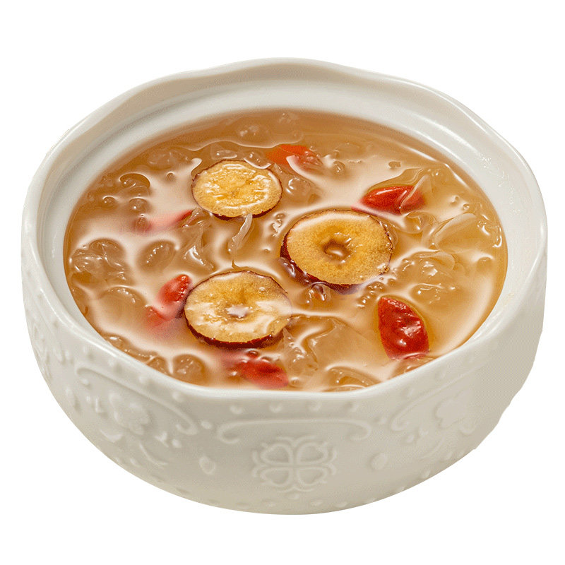中宝冻干红枣枸杞百合莲子银耳羹6包免煮冲泡即食营养速食银耳汤