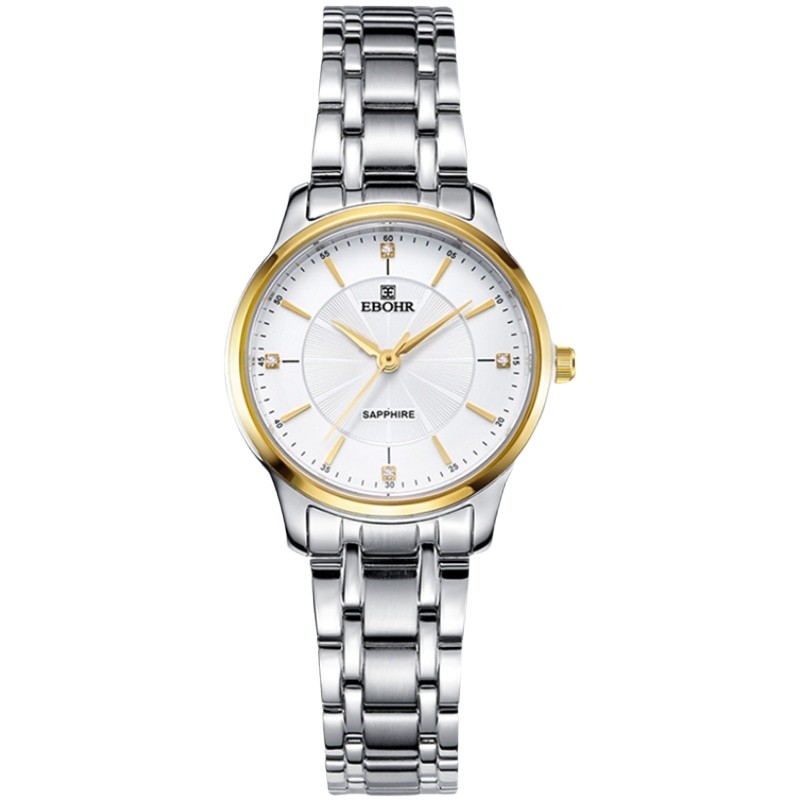 【专柜同款】ebohr依波表手表女官方品牌防水简约石英女表1105