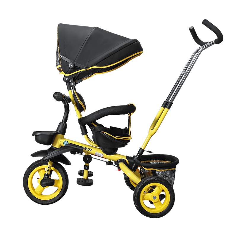 永久儿童三轮车折叠1-3岁遛娃神器宝宝/小孩脚踏车子婴儿手推车