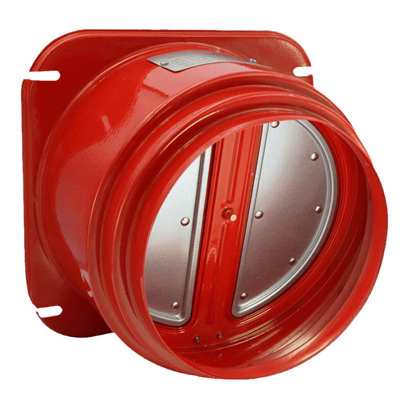 潜水艇止逆阀抽油烟机烟道阀厨房专用止烟阀通风口管道单向止回阀