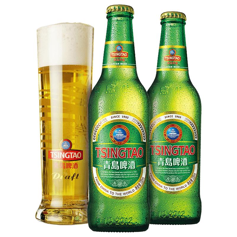 青岛啤酒经典啤酒330ml24瓶