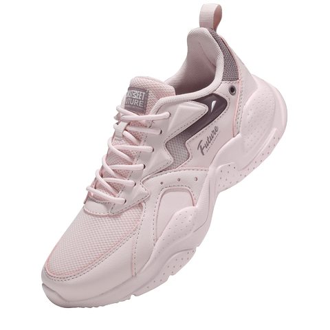 361运动鞋女鞋2020春季学生休闲鞋皮面鞋子361度正品ins老爹鞋女