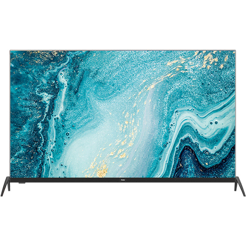 海尔lu65c71 65英寸4k高清智慧全面屏网络智能家用液晶电视机官方