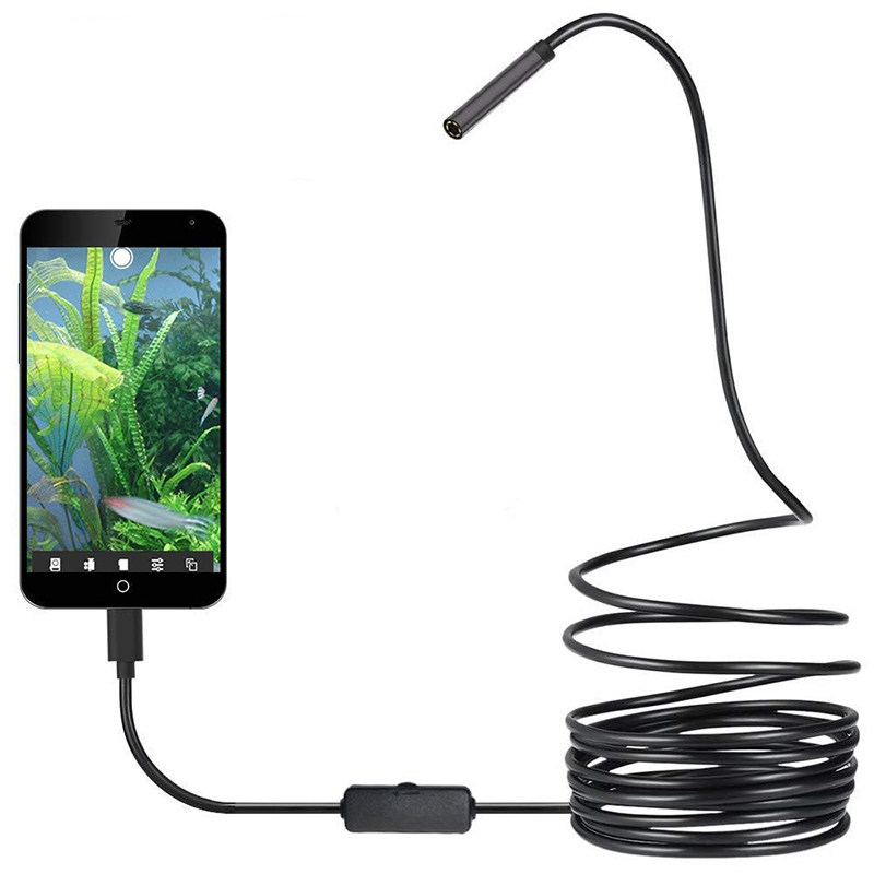 安卓tyep-cusb内窥镜高清手机微型摄像头工业管道汽修探头空调 - 嘿科