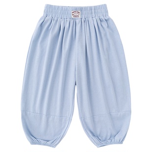 嘟嘟家女童灯笼裤宝宝裤子休闲长裤儿童新款衣服女孩防蚊裤童装潮