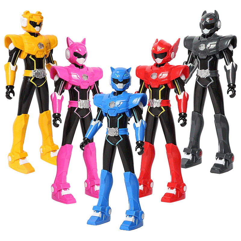 迷你特工队玩具x全套人偶超级恐龙力量机甲战士麦克斯弗特塞米雷