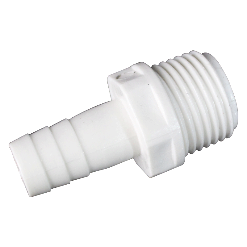 塑料宝塔接头4分6分外丝 外螺纹直接弯头软硬管对接快接增氧插口
