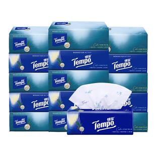 [春节不打烊]Tempo得宝雪松香大师调香软抽纸4层加厚90抽15包整箱