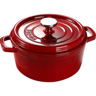 苏泊尔珐琅锅铸铁锅22cm家用炖盅汤汁浓郁肉质酥烂蒸汽自循环不粘