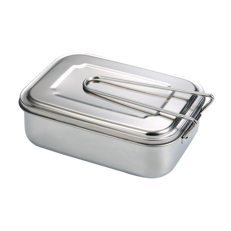 304不锈钢饭盒学生便当盒分格餐员工餐盒幼儿园儿童饭盒饭缸刻字