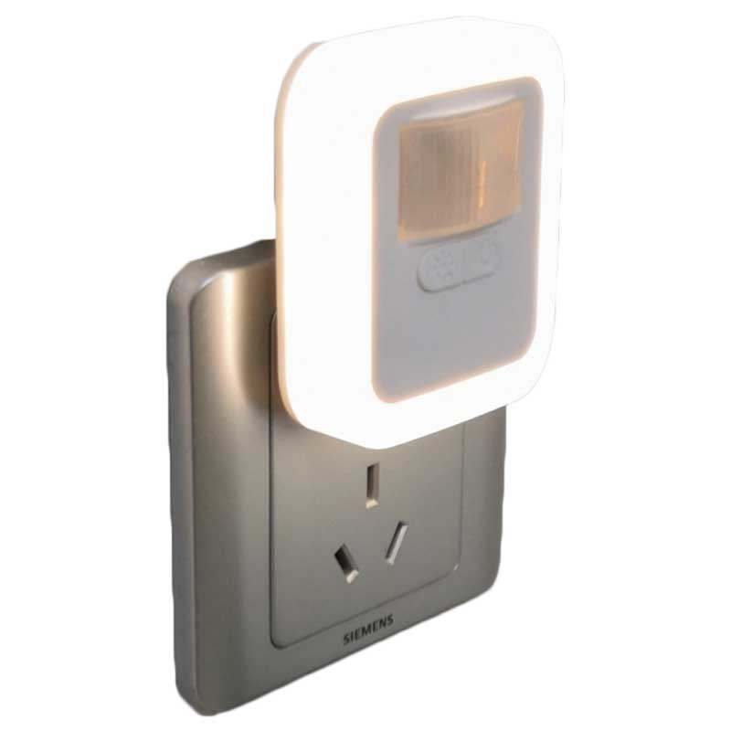 无线人体感应灯过道灯插电式家用卫生间床头声光控走廊智能带开关