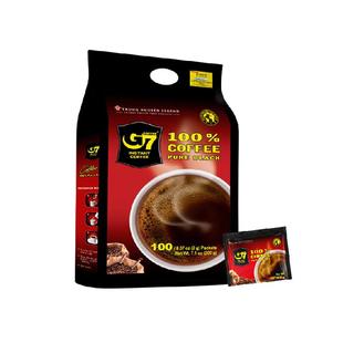 【自营】中原G7黑咖啡美式速溶纯黑咖啡粉健身燃提神进口咖啡早餐