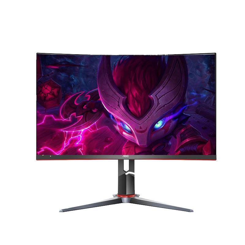 aoc 27英寸2k游戏显示器165hz高刷144hz电竞屏cq 27g2曲面液晶32