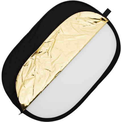 神牛110cm摄影便携折叠金银色二合一补光打光人像拍照柔光反光板